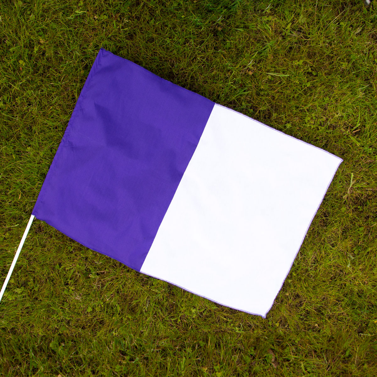 The GAA Store Purple/White Half and Half Flag