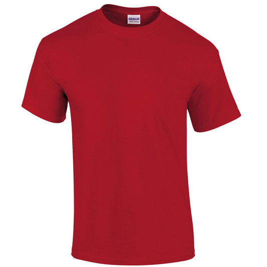 Gildan Plain Tee - Adult - Red