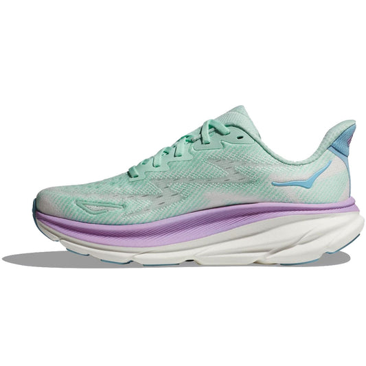 Hoka Clifton 9 Running Shoes - Womens - Sunlit Ocean/Lilac Mist