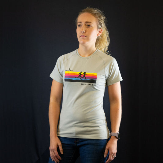 Ronhill Core Short Sleeve Tee - Womens - Light Grey