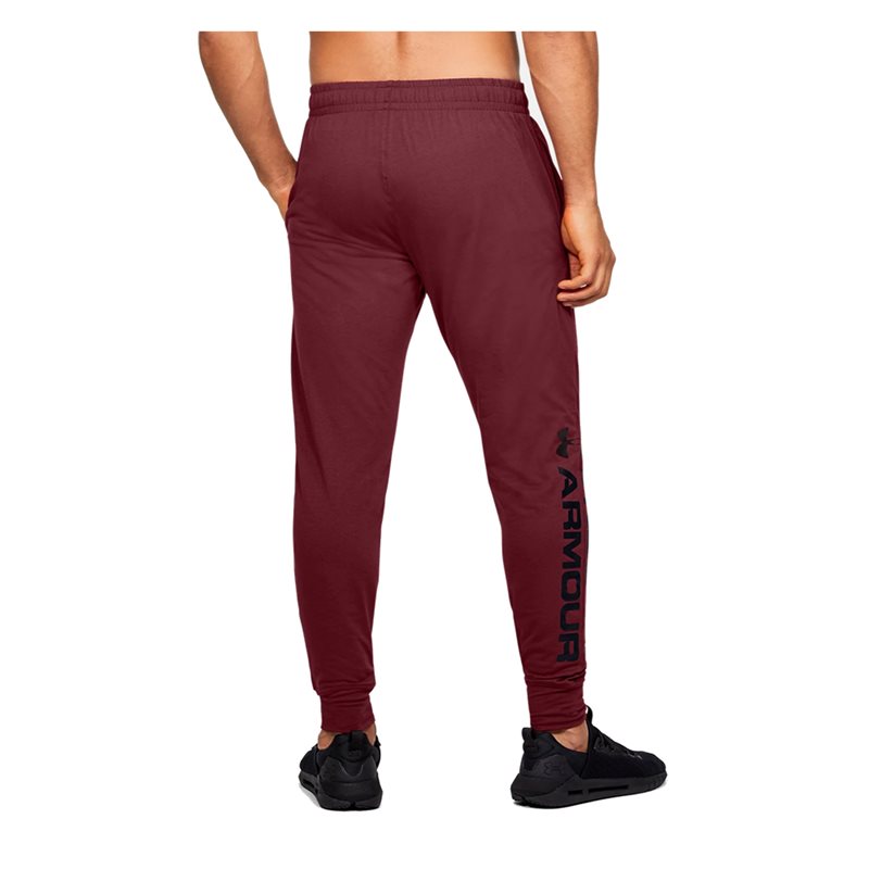Under Armour Sportstyle Cotton Graphic Jogger Pants - Mens - Cordova/Black