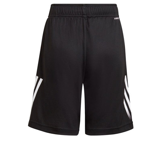 adidas Aeroready Shorts - Boys - Black/White