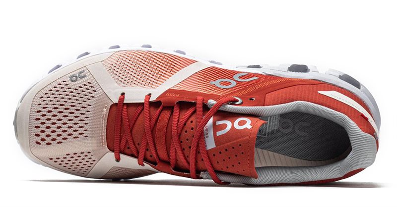 On Cloudflow Running Shoes - Womens - Rust/Rose