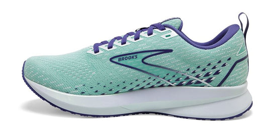 Brooks Levitate 5 Running Shoes - Womens - Yucca/Navy Blue/White