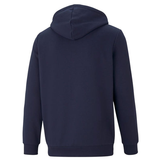 Puma Essentials Big Logo Full Zip Fleece Hoodie - Mens - Navy