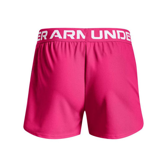 Under Armour Play Up Shorts - Girls - Electro Pink/White