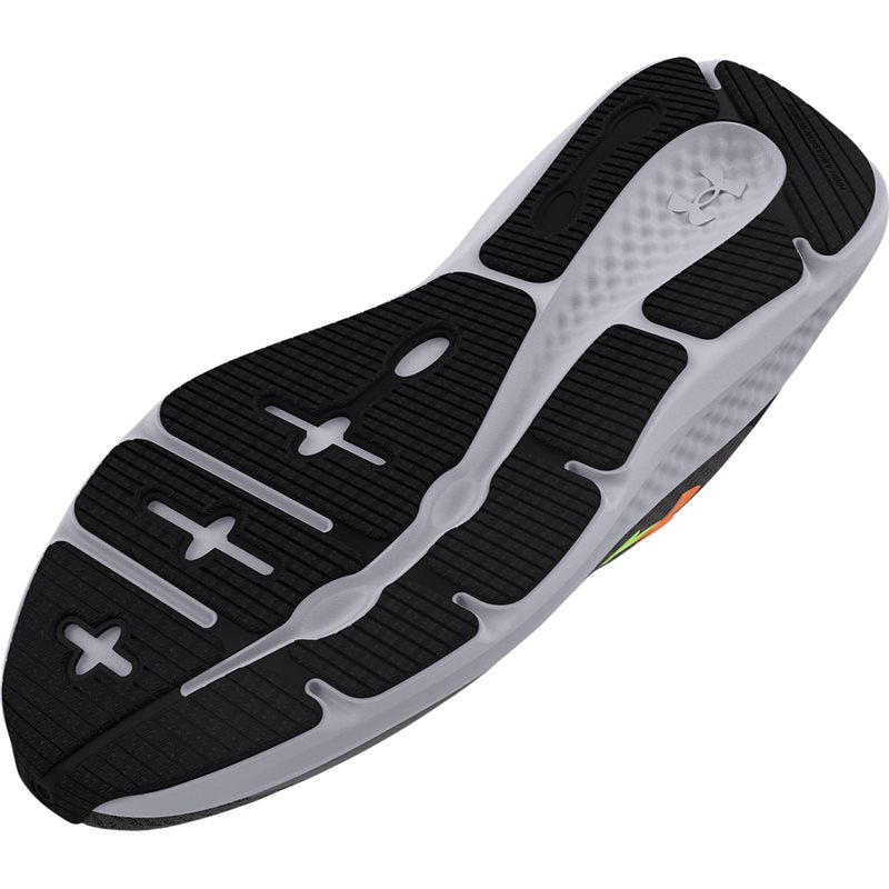 Under Armour Charged Pursuit 3 Running Shoes - Mens - Jet Grey/Black/Blaze Orange