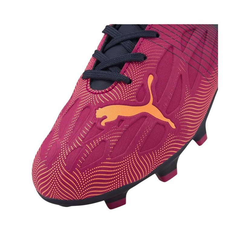 Puma Ultra 4.4 FG/AG Football Boots - Youth - Festival Fuchsia/Neon Citrus/Parisian Night