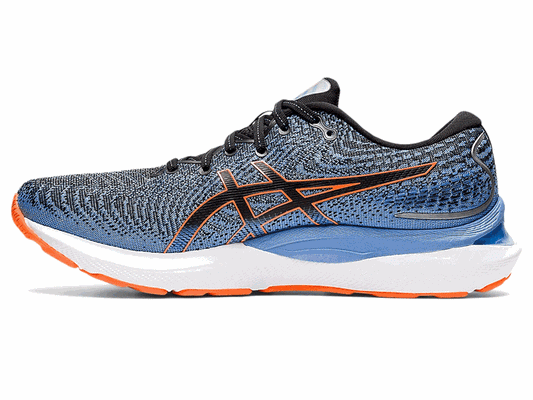 Asics Gel Cumulus 24 Running Shoes - Mens - Black/Shocking Orange