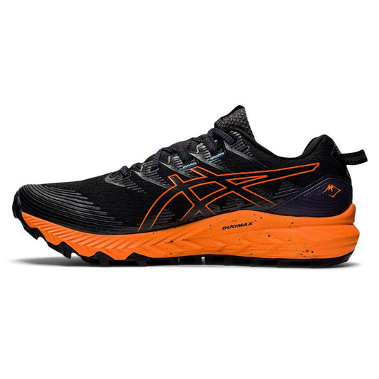 Asics Gel Trabuco 10 Running Shoes - Mens - Black/Shocking Orange