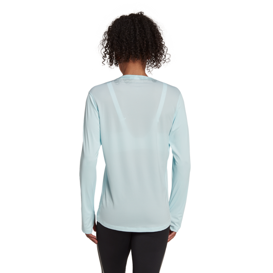 adidas Own the Run Long Sleeve Top - Womens - Alm Blue