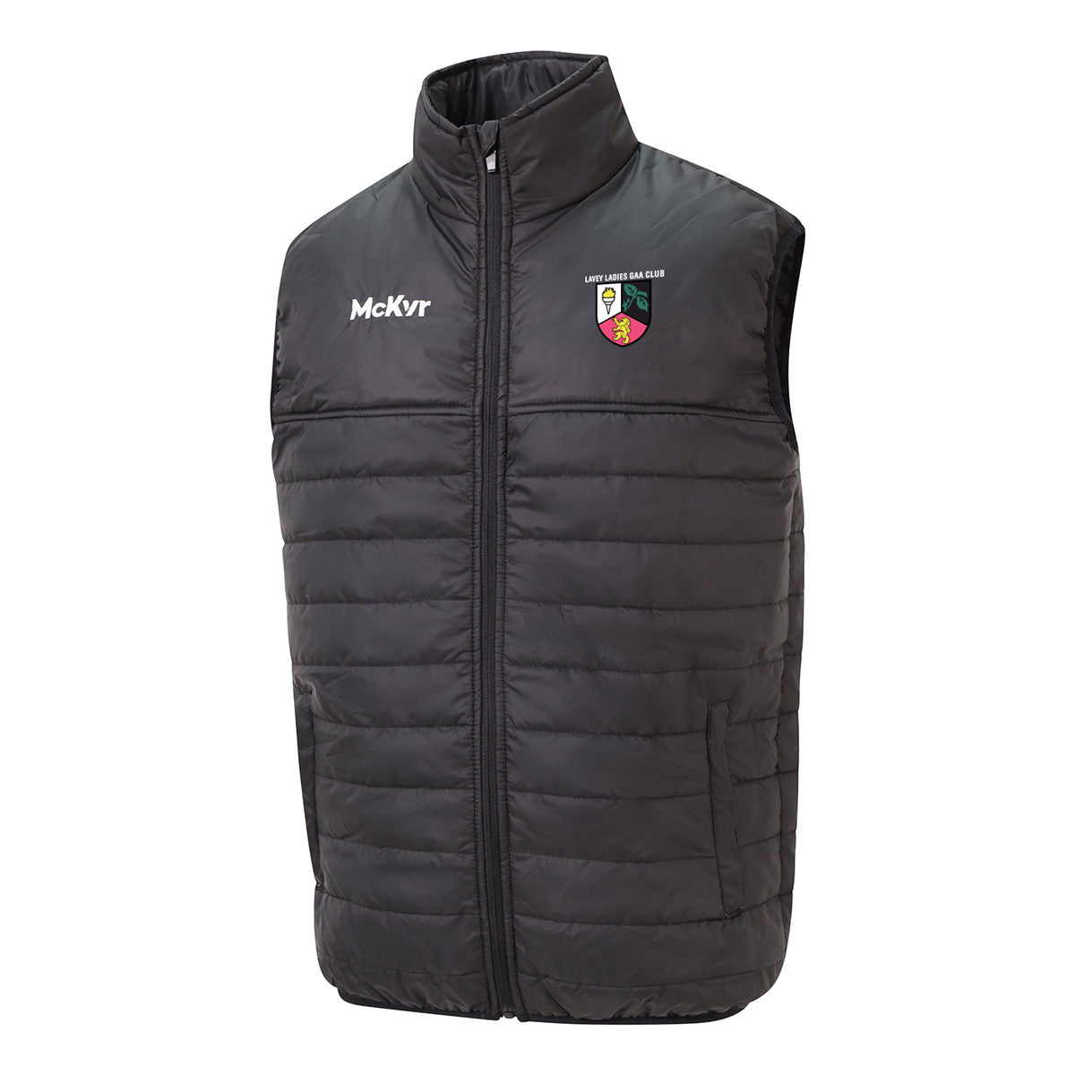 Mc Keever Lavey GAA Core 22 Padded Gilet - Adult - Black