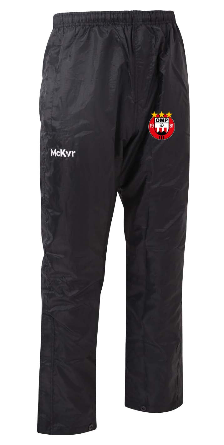 Mc Keever OMP United Core 22 Rain Pants - Adult - Black