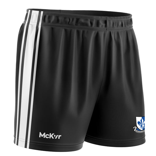 Mc Keever Sarsfields GAA Cork Core 22 GAA Shorts - Adult - Black/White
