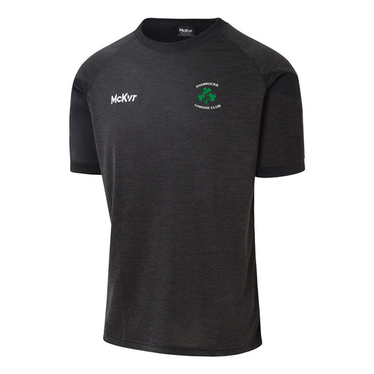 Mc Keever Shamrocks Camogie - Galway Core 22 T-Shirt - Youth - Black
