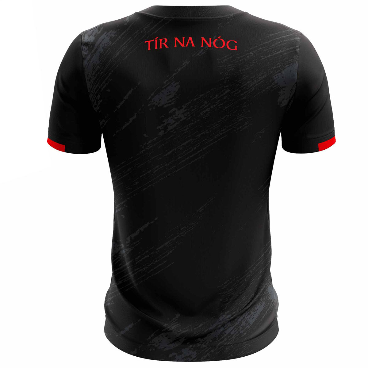 Mc Keever Tir na nOg GAA Sublimated Jersey - Adult - Black Player Fit