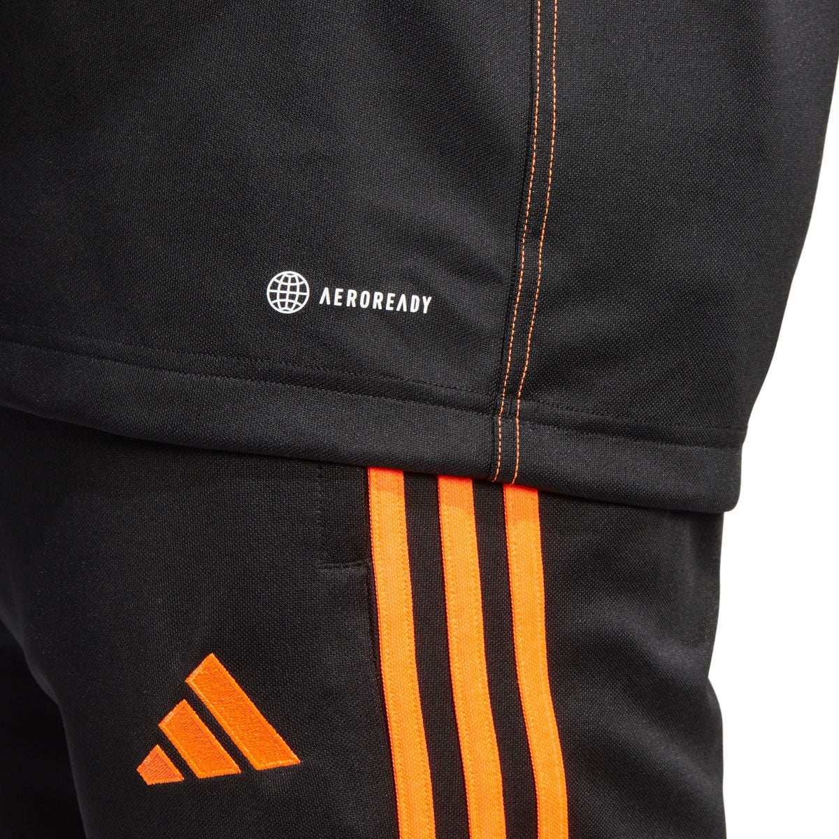 adidas Tiro 23 Club Training Top - Adult - Black/Orange