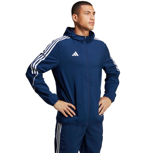 adidas Tiro 23 Rain Jacket - Adult - Navy