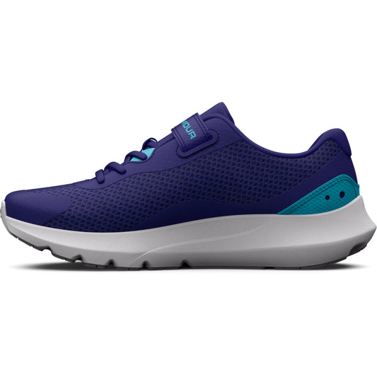 Under Armour Pre-School UA Surge 3 AC Running Shoes - Boys - Sonar Blue/Blue Surf