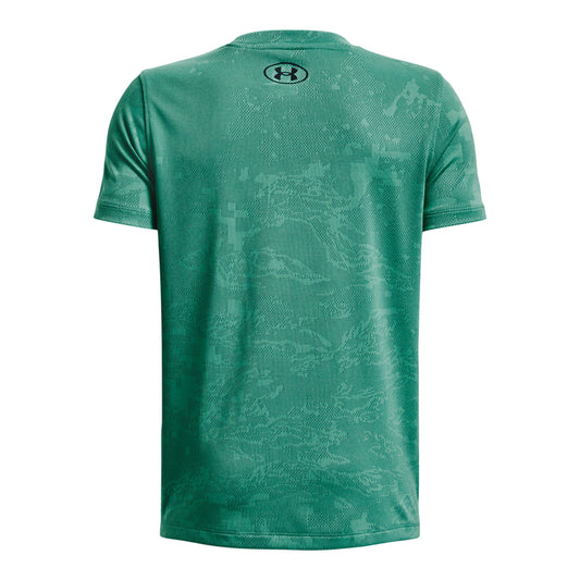 Under Armour Tech Vent Jacquard Short Sleeve Tee - Boys - Birdie Green/Black