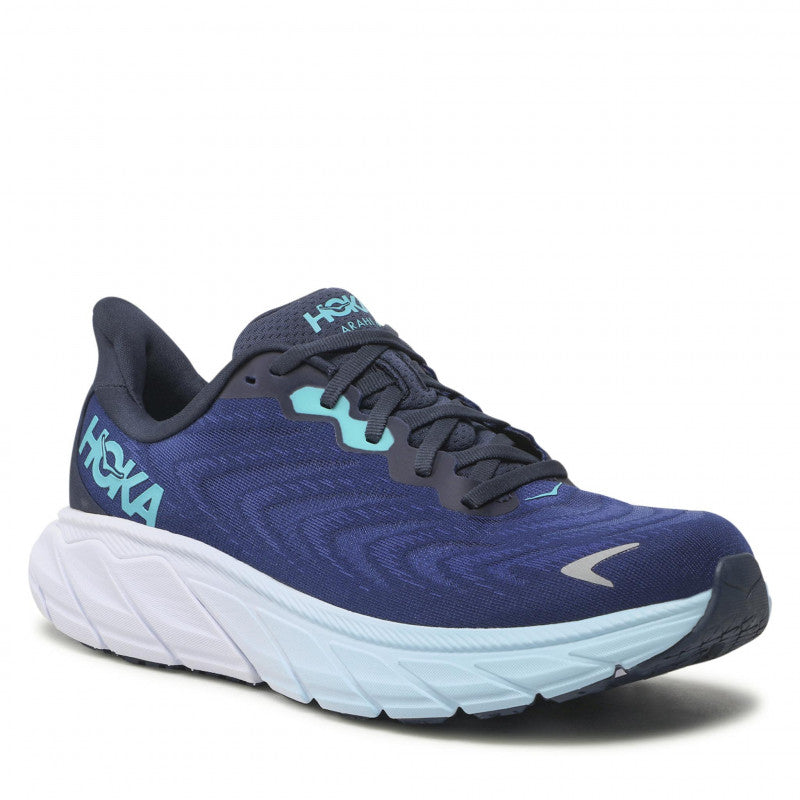 Hoka Arahi 6 Running Shoes - Mens - Outer Space/Bellwether Blue