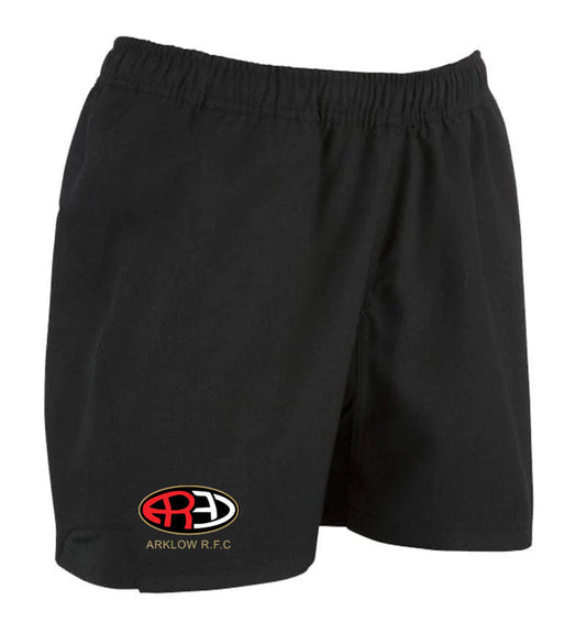Mc Keever Arklow RFC Pro Rugby Short - Adult - Black