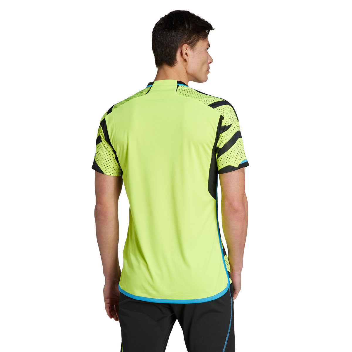 adidas Arsenal FC Official 2023/24 Away Jersey - Adult - Team Solar Yellow/Black
