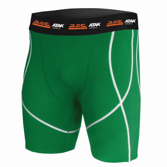 Atak Compression Shorts - Mens - Green