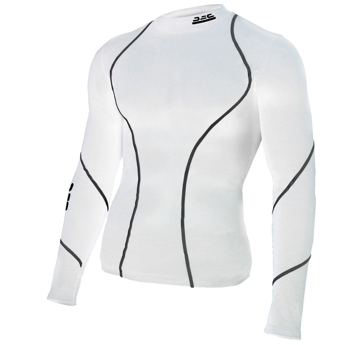 Atak Compression Top - Mens - White