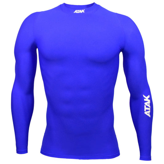 Atak Compression Recovery Long Sleeve Top - Adult - Royal