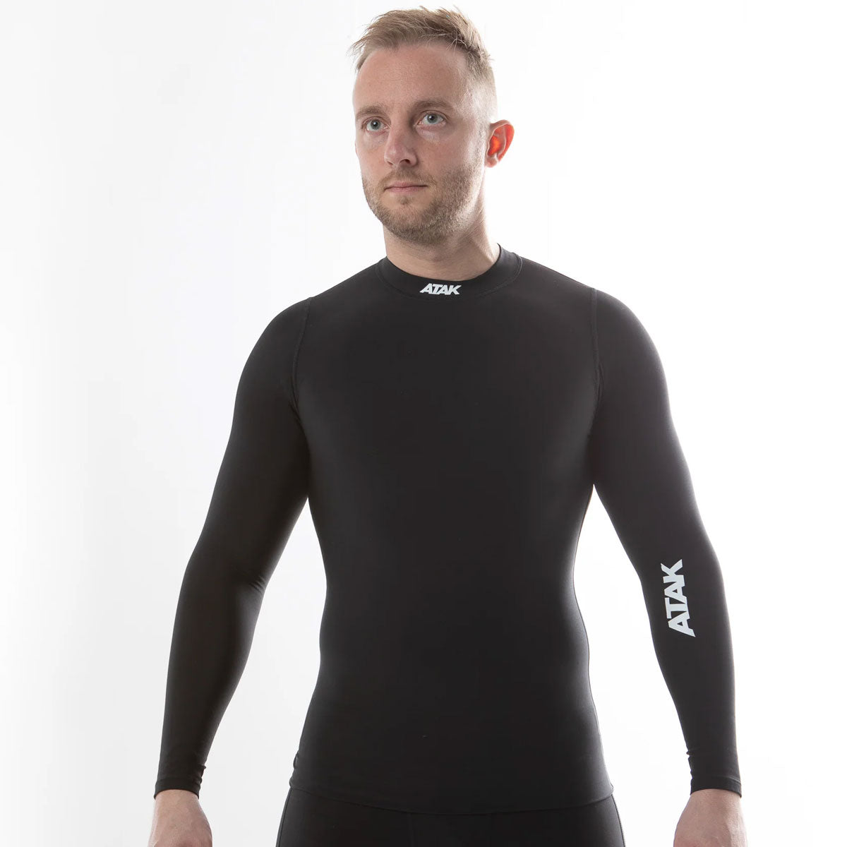 Atak Compression Recovery Long Sleeve Top - Adult - Black