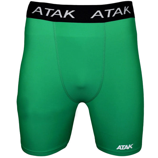 Atak Compression Recovery Shorts - Adult - Green