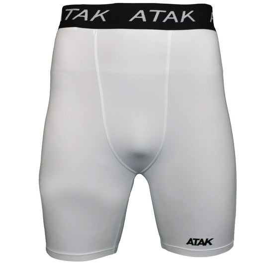 Atak Compression Recovery Shorts - Adult - White