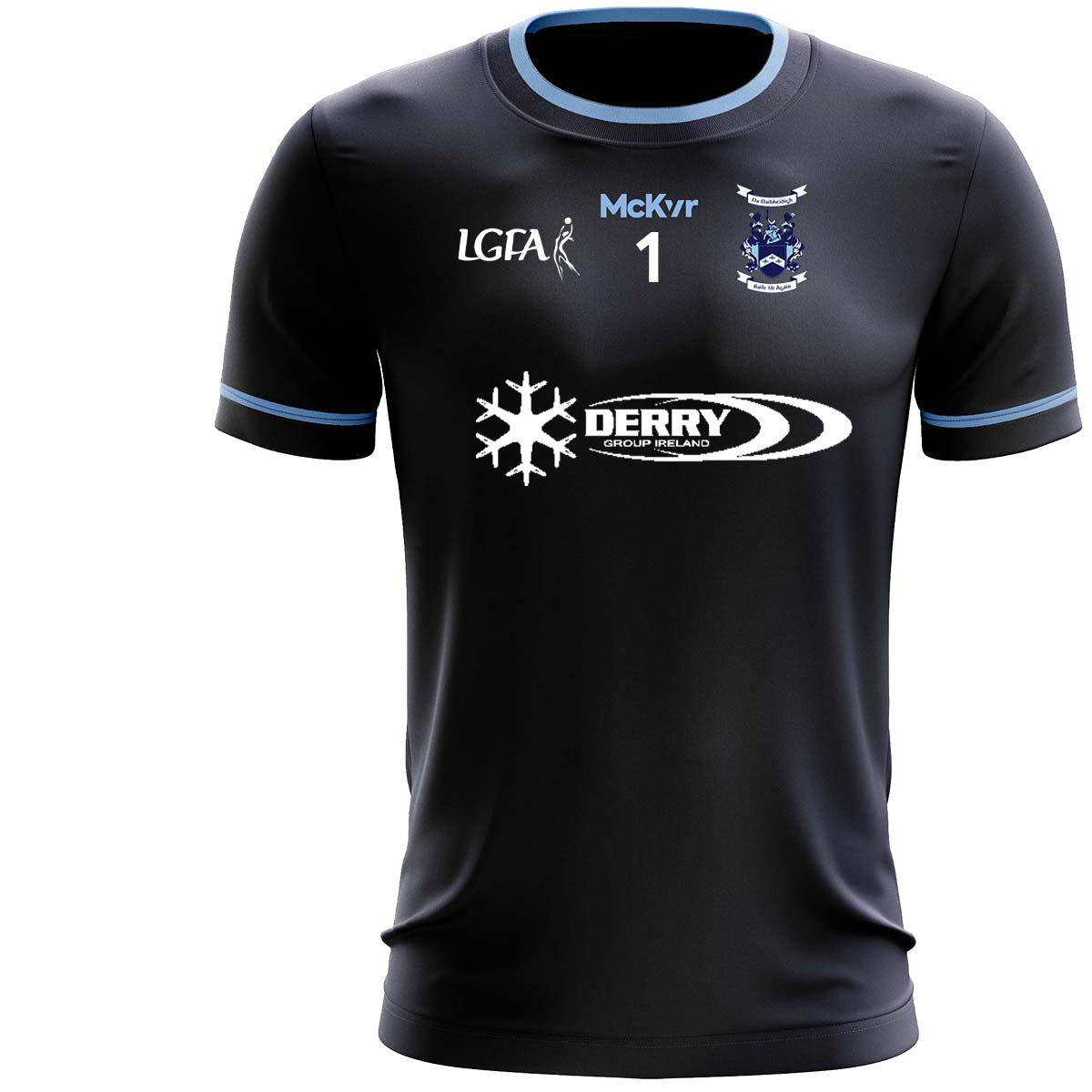 Mc Keever Ballyhegan Davitts LGFA Numbered Goalkeeper Jersey - Adult - Navy