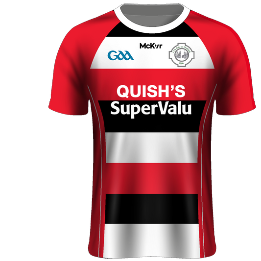 Mc Keever Ballincollig GAA Official Away Jersey - Youth - Red/Black