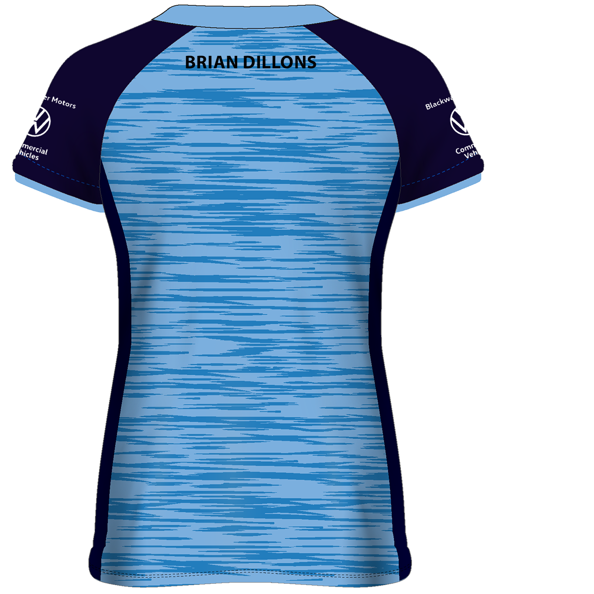 Mc Keever Brian Dillons Camogie Playing Jersey - Womens - Blue
