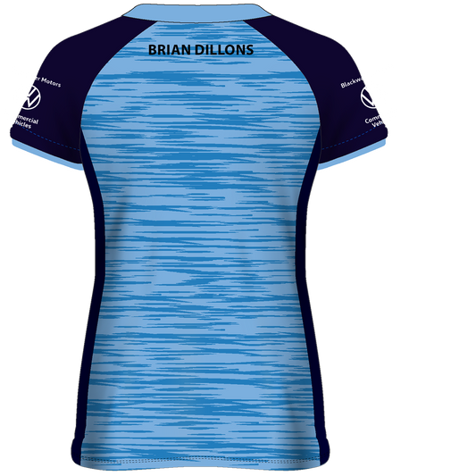 Mc Keever Brian Dillons Camogie Playing Jersey - Womens - Blue