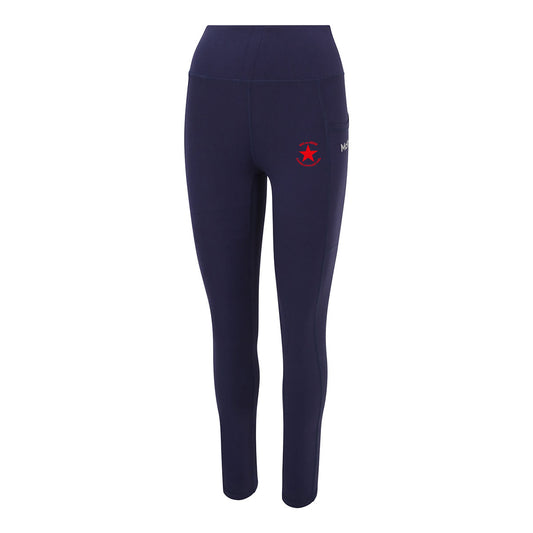 Mc Keever Bruff GAA, Limerick Core 22 Pro Leggings - Womens - Navy