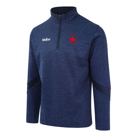 Mc Keever Bruff GAA, Limerick Core 22 1/4 Zip Top - Adult - Navy