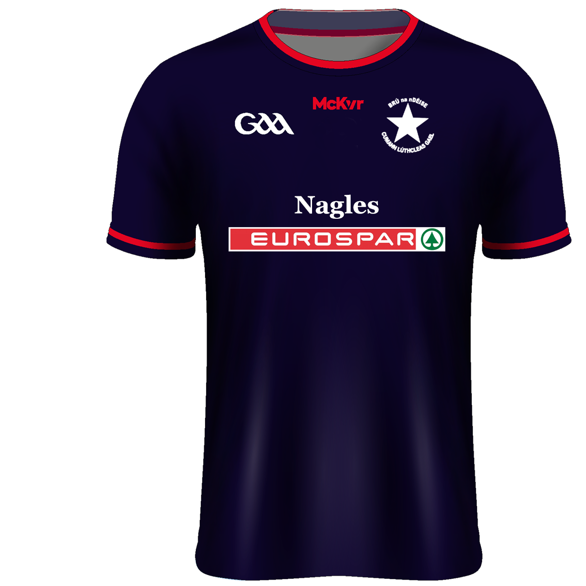 Mc Keever Bruff GAA, Limerick Playing Jersey - Womens - Navy
