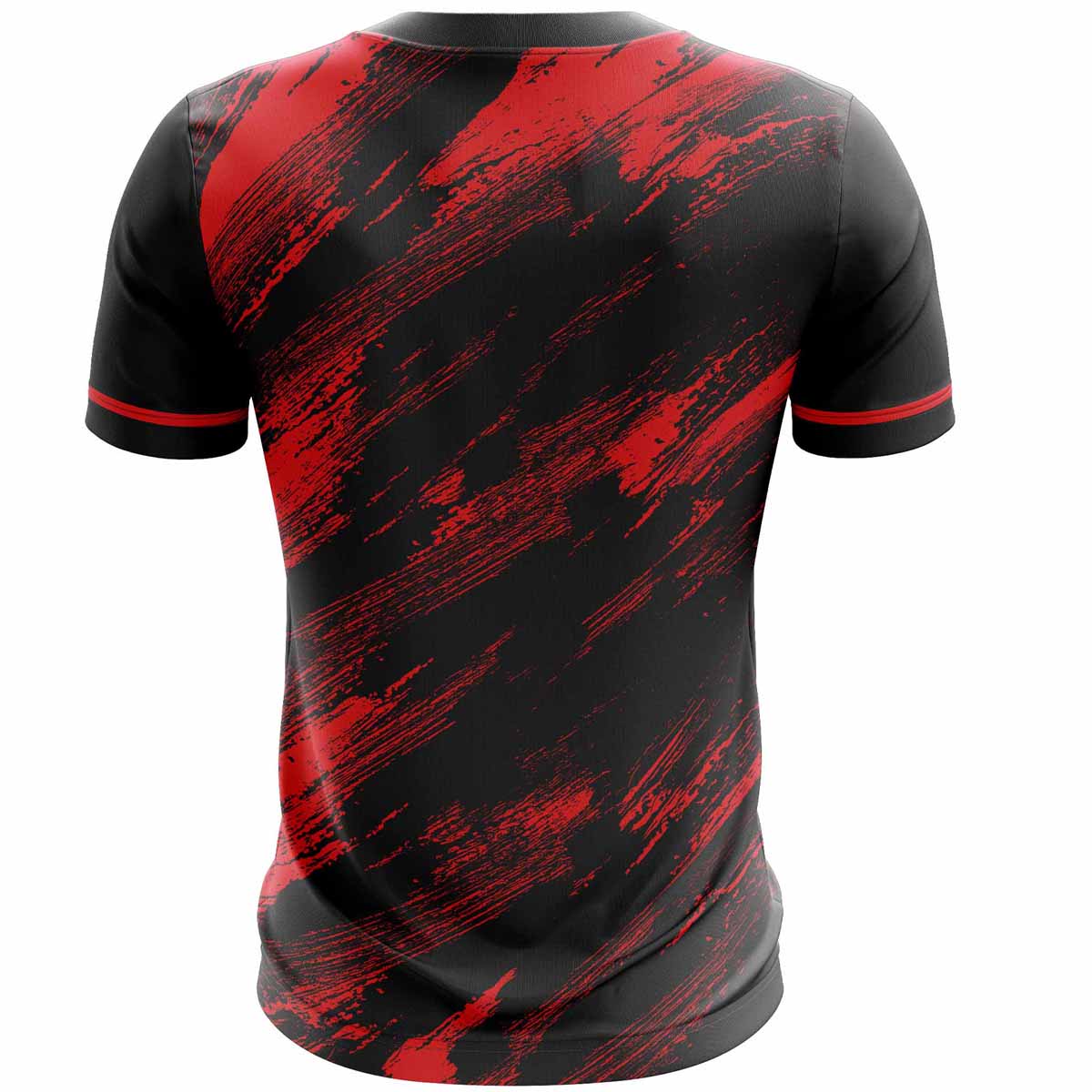 Mc Keever Cappataggle GAA Training Jersey - Adult - Black/Red