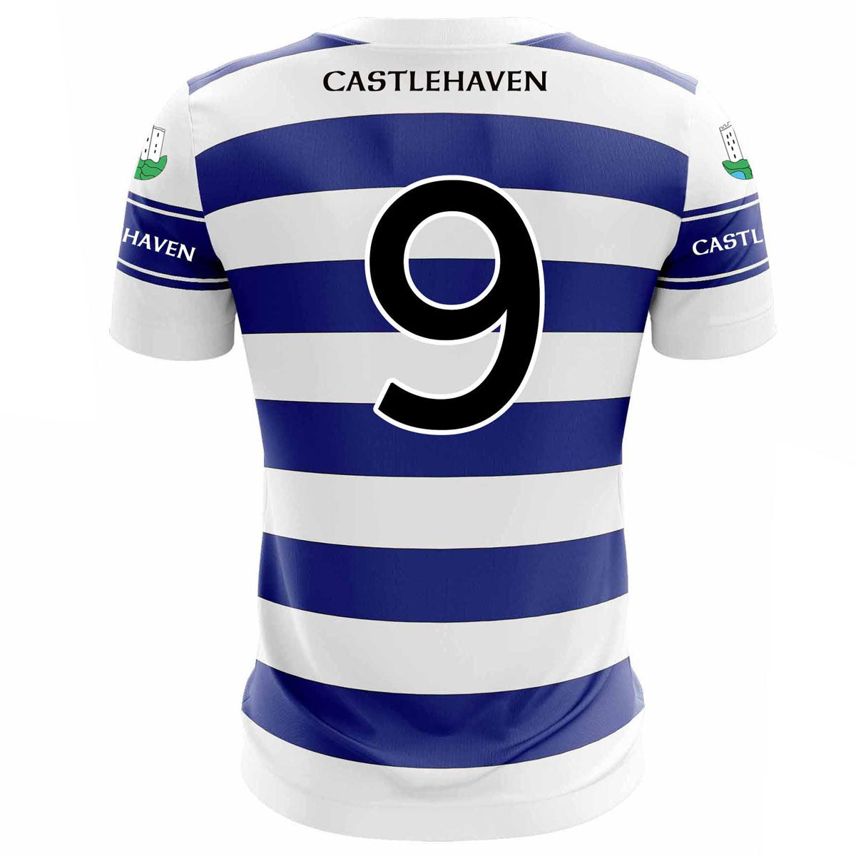 Mc Keever Castlehaven GAA Numbered Playing Jersey - Youth - Blue