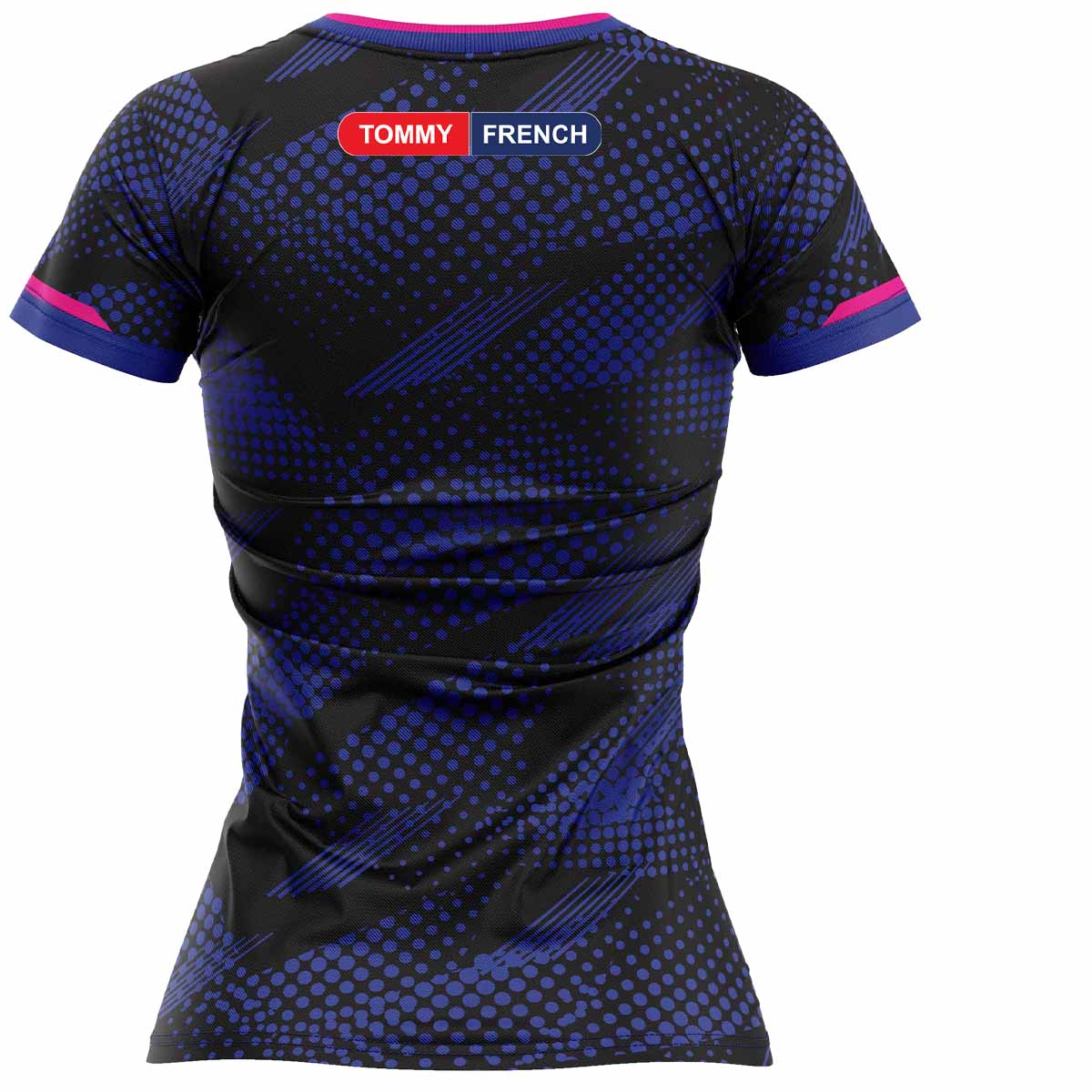 Mc Keever Clan Na Gael LGFA Training Jersey - Youth - Black/Royal/Pink