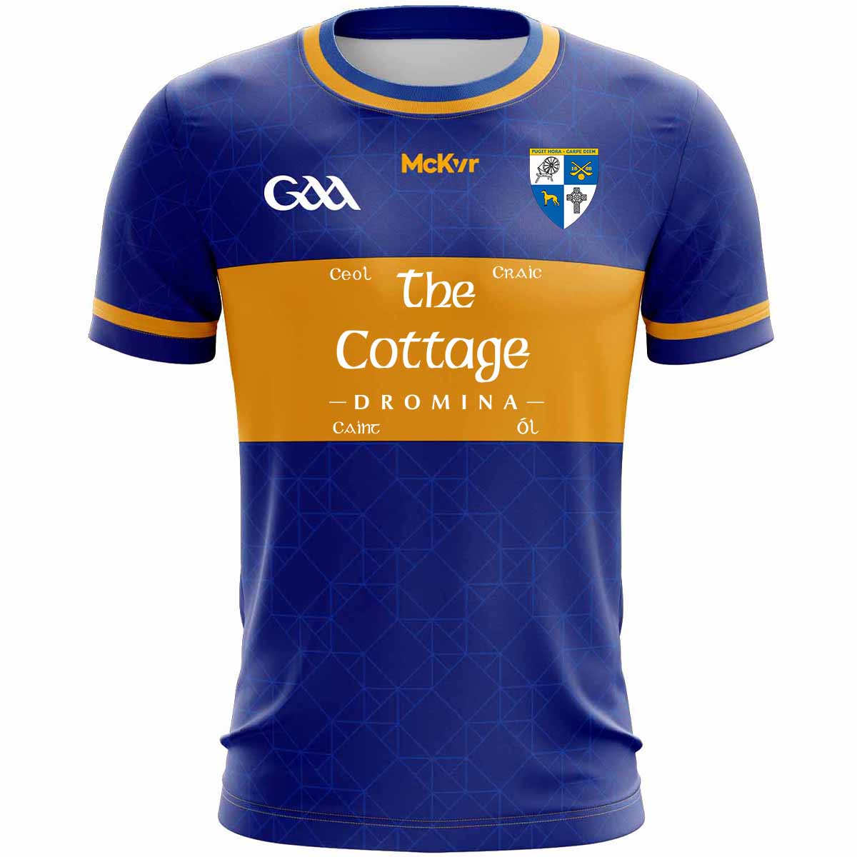Mc Keever Dromina GAA Match Jersey - Adult - Royal