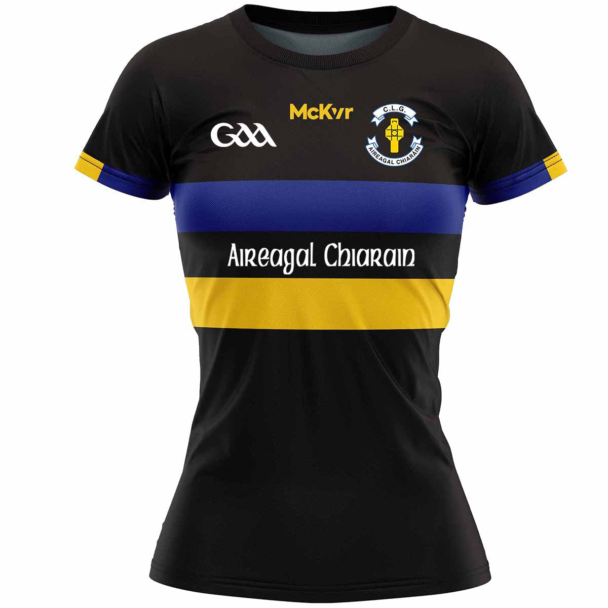Mc Keever Errigal Ciaran Mens Training Jersey - Womens - Black