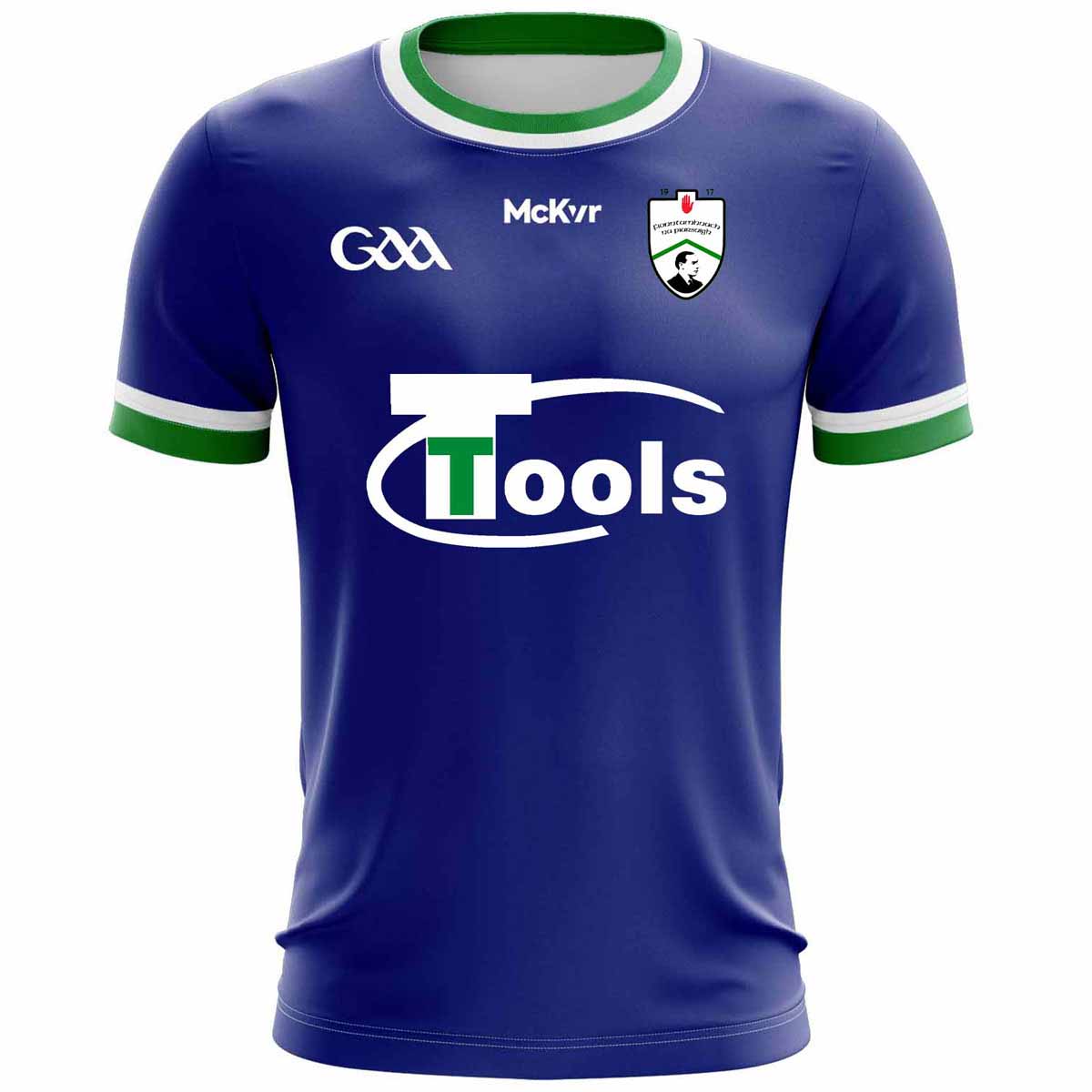 Mc Keever Fintona Pearses GAA Goalkeeper Jersey - Adult - Blue