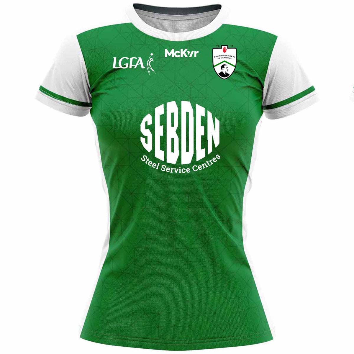 Mc Keever Fintona Pearses LGFA Playing Jersey - Womens - Green