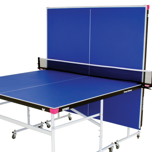 Butterfly Fitness Indoor Table Tennis Table - Blue/Silver