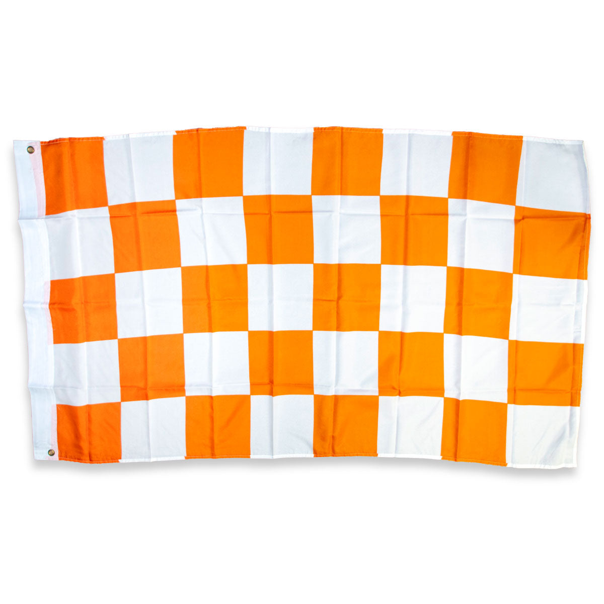 The GAA Store Orange/White 5' x 3' Chequered Flag