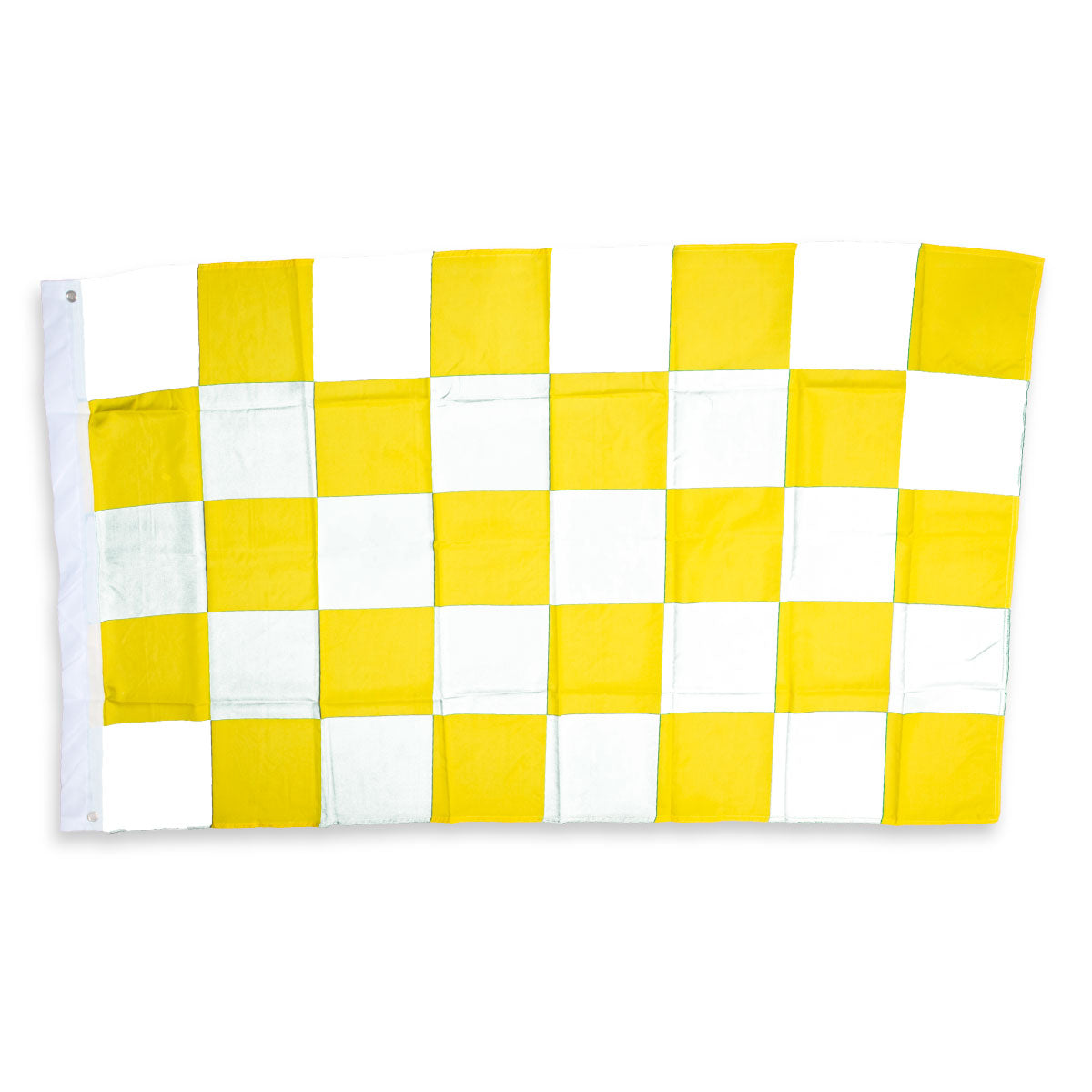 The GAA Store Yellow/White 5' x 3' Chequered Flag